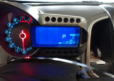 2013 Chevrolet Sonic Lt Auto z USA, uszkodzony, nr VIN 1G1JC6SB5D4245817